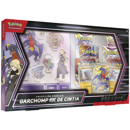 BLISTER JUEGO CARTAS COLECCIONABLES GARCHOMP EX DE CINTIA JUNTOS DE AVENTURAS POKEMON ESPAÃ±OL image 1