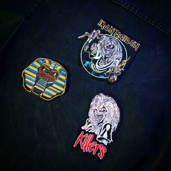 SET 3 PARCHES IRON MAIDEN image 3