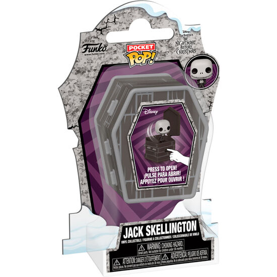 FIGURA POCKET POPERS DISNEY PESADILLA ANTES DE NAVIDAD JACK image 1