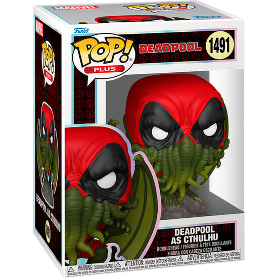 FIGURA POP PLUS MARVEL DEADPOOL - DEADPOOL AS CTHULHU image 0