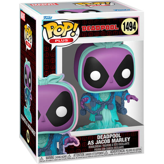 FIGURA POP PLUS MARVEL DEADPOOL - DEADPOOL AS JACOB MARLEY image 1