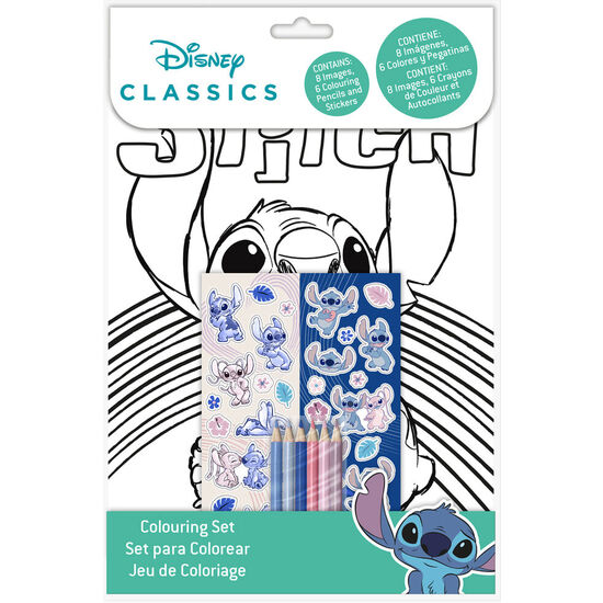 SET COLOREAR STITCH DISNEY image 0