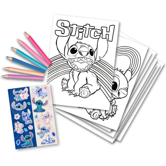 SET COLOREAR STITCH DISNEY image 1