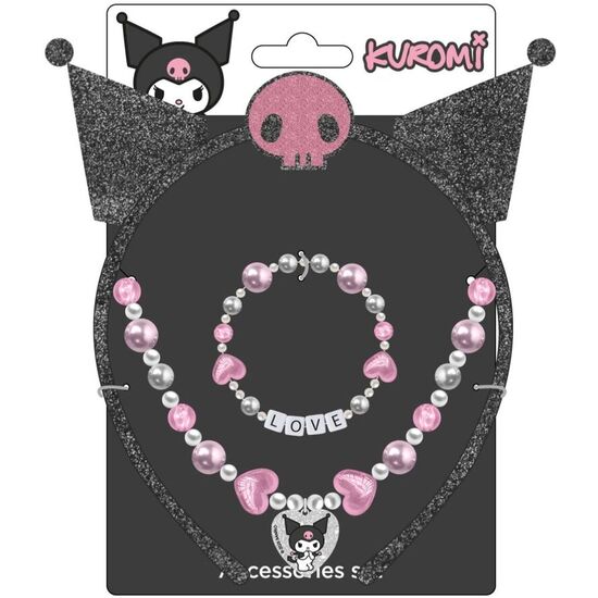 SET BISUTERIA KUROMI HELLO KITTY image 0