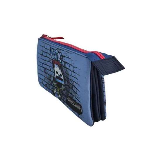 MINECRAFT HOSTILE BEHAVIOUR ESTUCHE TRIPLE . 11.5 X 23.5 X 3 CM. image 2