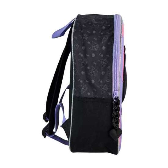 KUROMI MOCHILA PREESCOLAR 3D. BOLSILLO LATERAL. INTERIOR TOTALMENTE FORRADO Y PERSONALIZADO10 X 21 X 8 CM. image 1