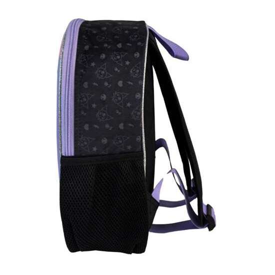 KUROMI MOCHILA PREESCOLAR 3D. BOLSILLO LATERAL. INTERIOR TOTALMENTE FORRADO Y PERSONALIZADO10 X 21 X 8 CM. image 3