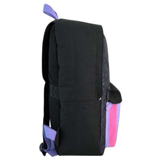 KUROMI MOCHILA AMERICANO ADAPTABLE A CARRO, ESPALDERA ACOLCHADA. CON ACCESORIO POM-POM. 42 X 31 X 13.5 CM. image 1
