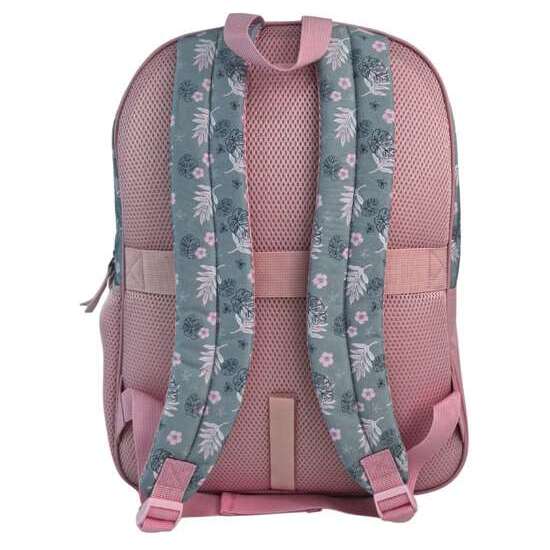 STITCH PINK MOCHILA PRIMARIA DOBLE COMPARTIMENTO (GRAN CAPACIDAD), ADAPTABLE A CARRO). CON ACCESORIO POM-POM.42 X 31 X 13.5 CM. image 2