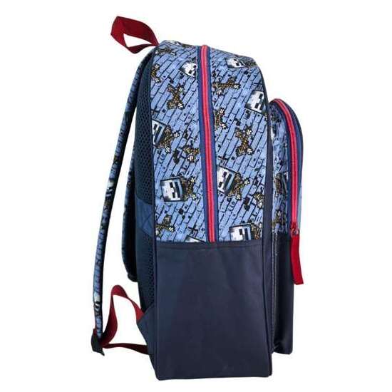 MINECRAFT HOSTILE BEHAVIOUR MOCHILA PRIMARIA DOBLE COMPARTIMENTO (GRAN CAPACIDAD), ADAPTABLE A CARRO). 44 X 30 X 20 CM. image 1
