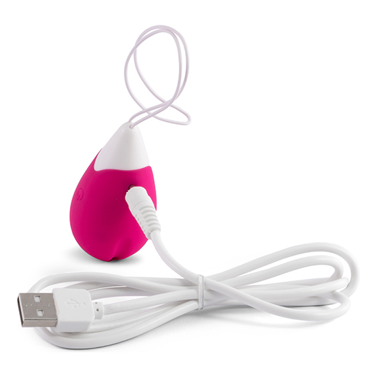 FEELZTOYS - ANNA VIBRATING EGG REMOTE DEEP PINK image 8