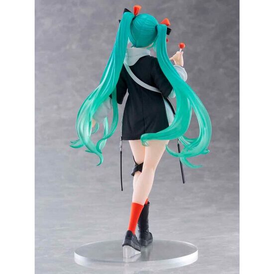 FIGURA HATSUNE MIKU FASHION PUNK VERSION. HATSUNE MIKU 18CM image 1