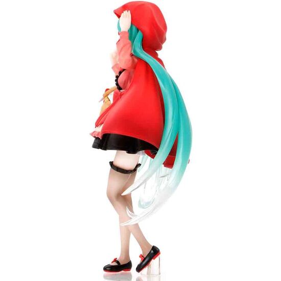 FIGURA HATSUNE MIKU LITTLE RED RIDING VERSION. HATSUNE MIKU 18CM image 1