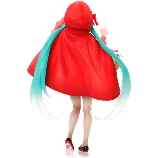 FIGURA HATSUNE MIKU LITTLE RED RIDING VERSION. HATSUNE MIKU 18CM image 2