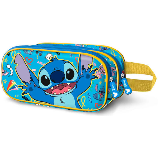 PORTATODO 3D HELLO STITCH DISNEY DOBLE image 0