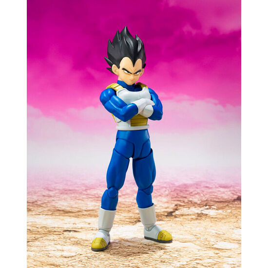 FIGURA S.H. FIGUARTS VEGETA DAIMA DRAGON BALL 14CM image 0