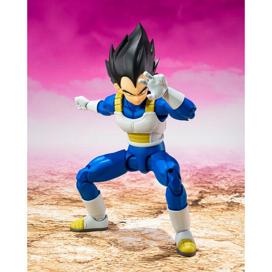 FIGURA S.H. FIGUARTS VEGETA DAIMA DRAGON BALL 14CM image 1