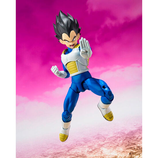 FIGURA S.H. FIGUARTS VEGETA DAIMA DRAGON BALL 14CM image 3