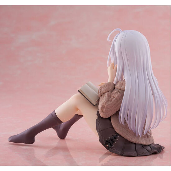 FIGURA ELAINA CASUAL CLOTHES DESKTOP CUTE WANDERING WITCH THE JOURNEY OF ELAINA 13CM image 0