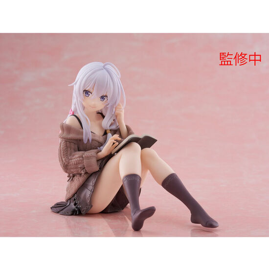 FIGURA ELAINA CASUAL CLOTHES DESKTOP CUTE WANDERING WITCH THE JOURNEY OF ELAINA 13CM image 2