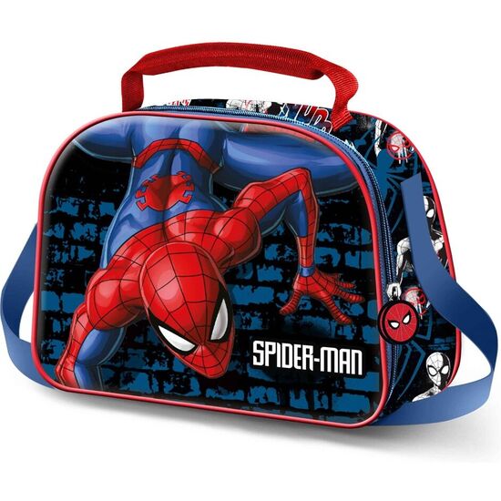 BOLSA PORTAMERIENDAS 3D WALL SPIDERMAN MARVEL image 0
