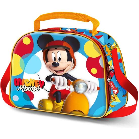 BOLSA PORTAMERIENDAS 3D SCOOTER MICKEY DISNEY image 0