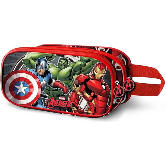 PORTATODO 3D ALMIGHTY LOS VENGADORES AVENGERS MARVEL DOBLE image 0