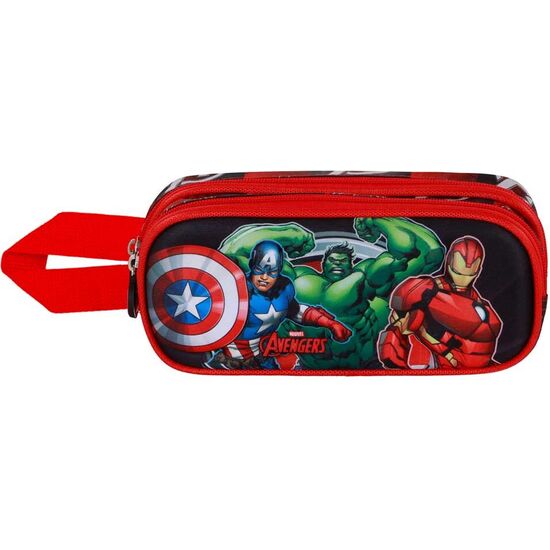 PORTATODO 3D ALMIGHTY LOS VENGADORES AVENGERS MARVEL DOBLE image 1