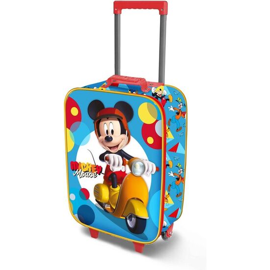 MALETA TROLLEY 3D SCOOTER MICKEY DISNEY 52CM image 0