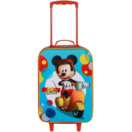 MALETA TROLLEY 3D SCOOTER MICKEY DISNEY 52CM image 1