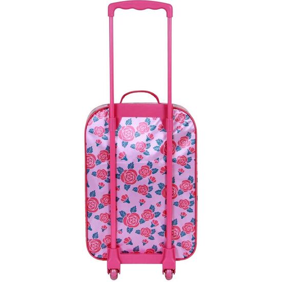 MALETA TROLLEY 3D FLOWERS PRINCESAS DISNEY 52CM image 1