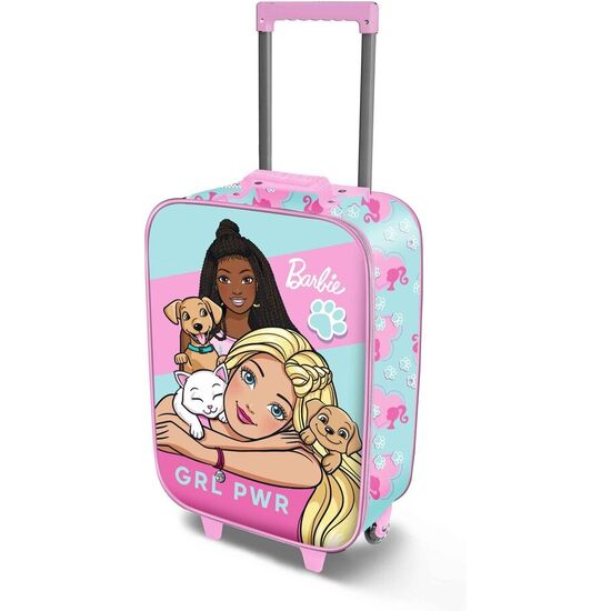 MALETA TROLLEY 3D PETS BARBIE 52CM image 0