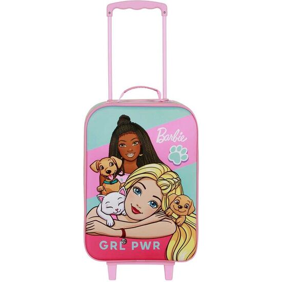 MALETA TROLLEY 3D PETS BARBIE 52CM image 2