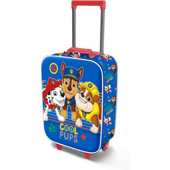 MALETA TROLLEY 3D COOL PATRULLA CANINA PAW PATROL 52CM image 0