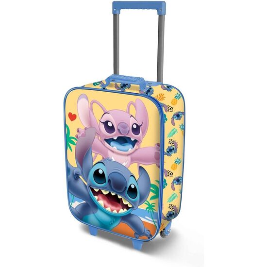 MALETA TROLLEY 3D OCEAN STITCH DISNEY 52CM image 0