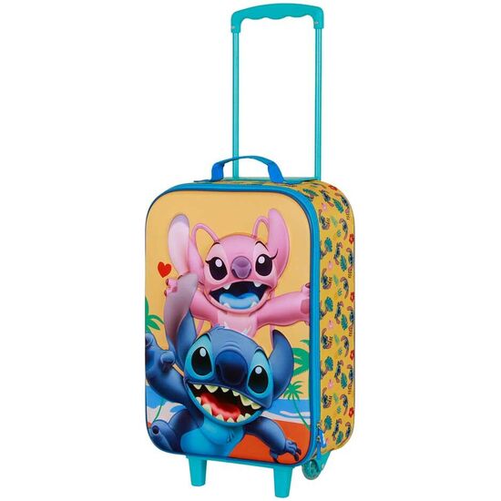 MALETA TROLLEY 3D OCEAN STITCH DISNEY 52CM image 2