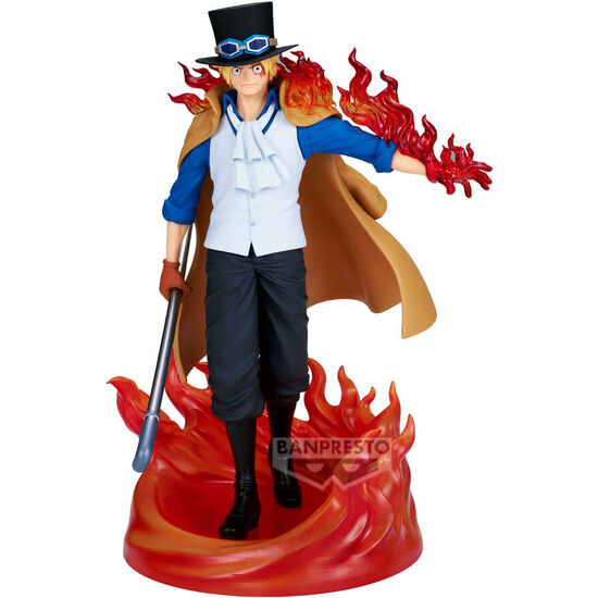 FIGURA THE SHUKKO SABO SPECIAL EDITION ONE PIECE 17CM image 0