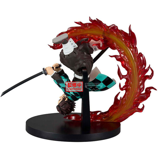 FIGURA TANJIRO KAMADO VIBRATION STARS DEMON SLAYER KIMETSU NO YAIBA 15CM image 2