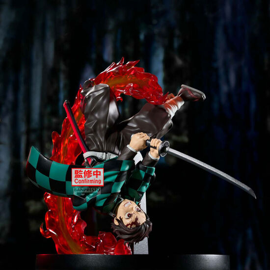 FIGURA TANJIRO KAMADO VIBRATION STARS DEMON SLAYER KIMETSU NO YAIBA 15CM image 3