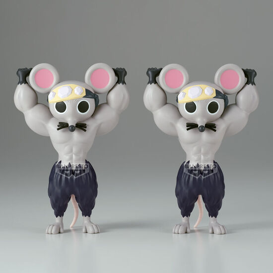 SET 2 FIGURAS MUSCULAR MICE DEMON SLAYER KIMETSU NO YAIBA 9CM image 1