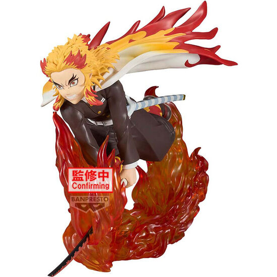 FIGURA KYOJURO RENGOKU VIBRATION STARS DEMON SLAYER KIMETSU NO YAIBA 14CM image 0