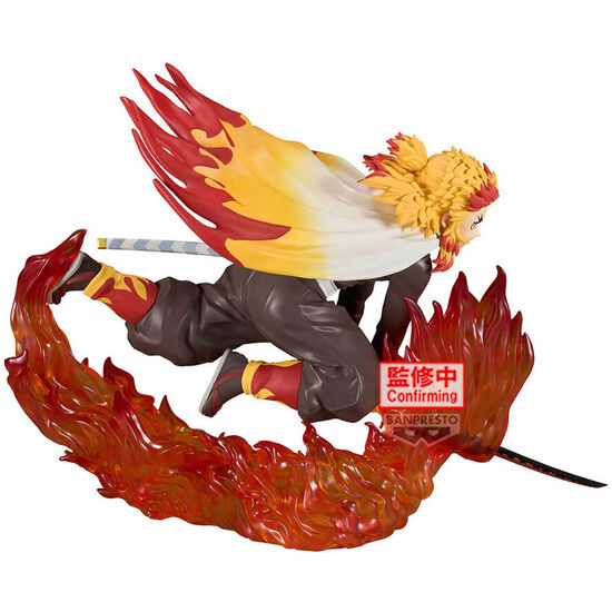FIGURA KYOJURO RENGOKU VIBRATION STARS DEMON SLAYER KIMETSU NO YAIBA 14CM image 1