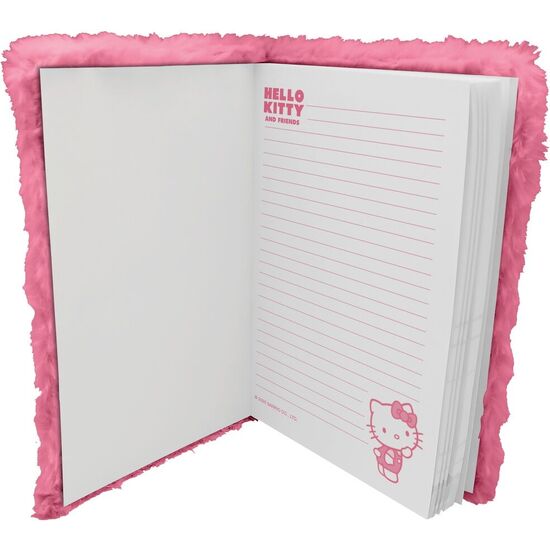 CUADERNO PELUCHE A5 HELLO KITTY AND FRIENDS image 1