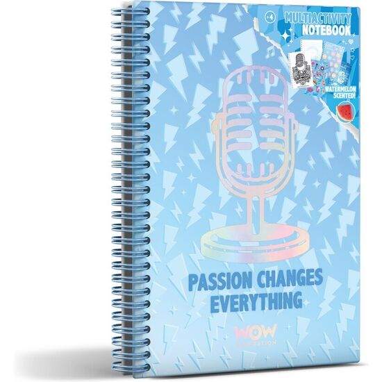 CUADERNO A5 CANTANTE EMMA WOW GENERATION image 0