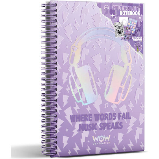 CUADERNO A5 DJ ALANA WOW GENERATION image 0