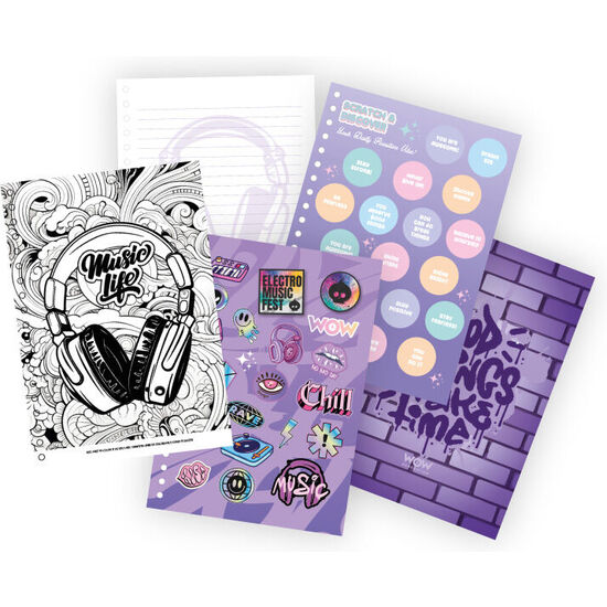 CUADERNO A5 DJ ALANA WOW GENERATION image 1