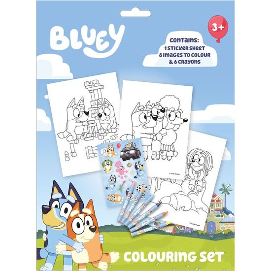 SET COLOREAR BLUEY image 0