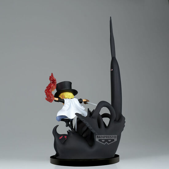 FIGURA WORLD COLLECTABLE SABO & FIVE ELDERS ONE PIECE 14CM image 3