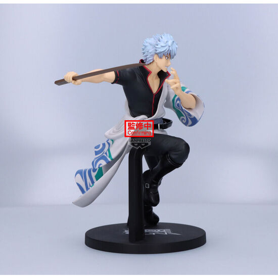 FIGURA GINTOKI SAKATA 20TH VIBRATION STARS GINTANA 17CM image 2