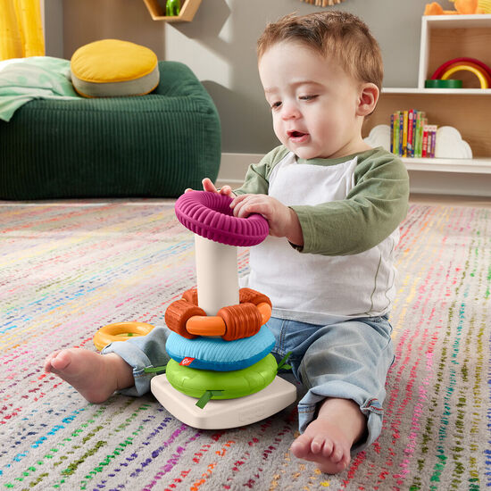 PIRAMIDE BALANCEANTE SENSORIAL FISHER-PRICE image 2